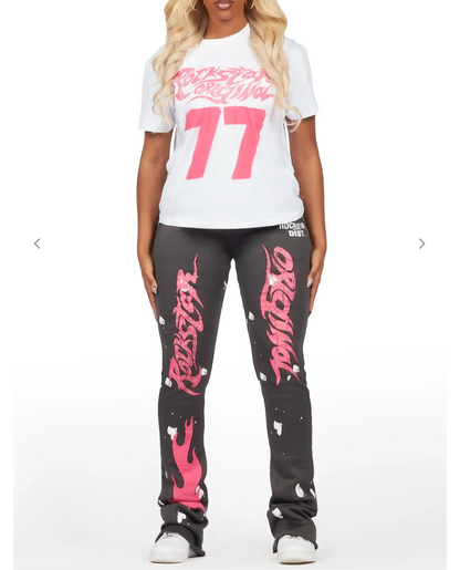 Pink Rockstar Graphic Set 💕🎸